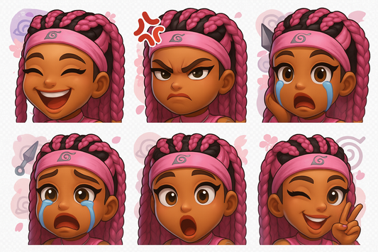 🎨 Custom Twitch/Tiktok Emotes